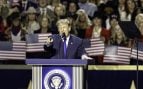 El presidente de Estados Unidos, Donald Trump, señala y se dirige directamente a la audiencia durante la Convención Republicana de 2026, en Dallas. EP