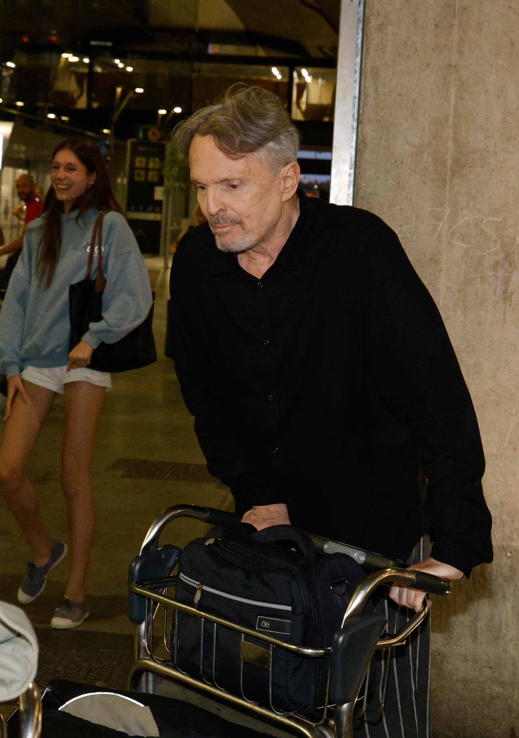 Miguel Bosé en Madrid. (Foto: Europa Press)