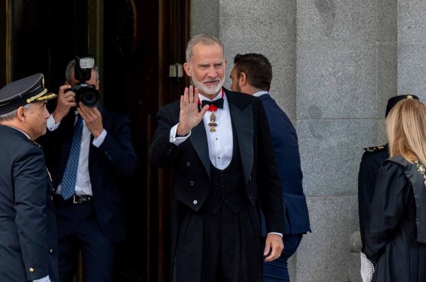 El Rey Felipe VI en un acto oficial. (Foto: Europa Press)
