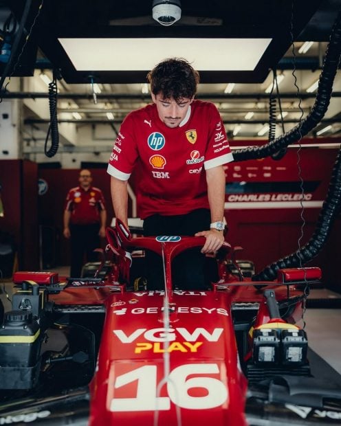 Charles Leclerc, reloj, Richard Mille