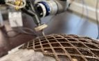 Impresión 3D con biocompuestos marinos, desarrollada por el CITA de la Real Academia Danesa de Arquitectura, Diseño y Conservación.
