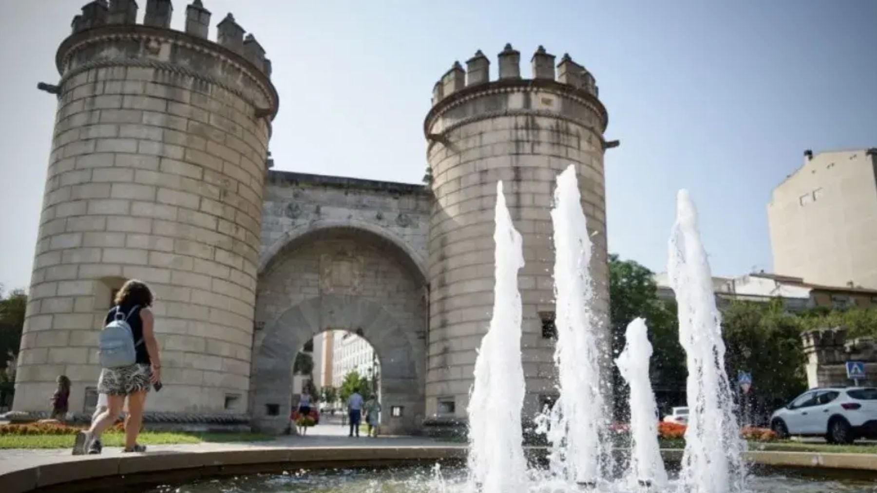 Puerta de Palmas en Badajoz (EP).