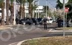 Sánchez desembarca en Elche entre un enorme despliegue policial y un perímetro blindado para evitar abucheos