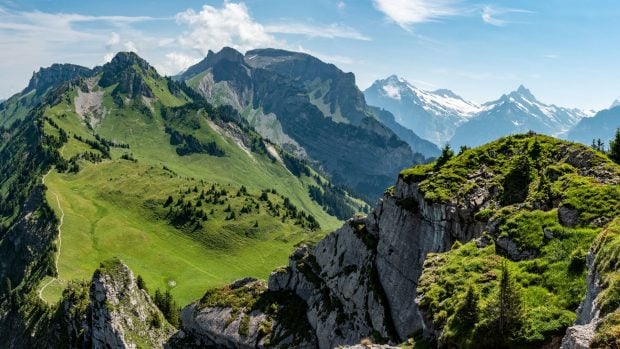 Alpes suizos.