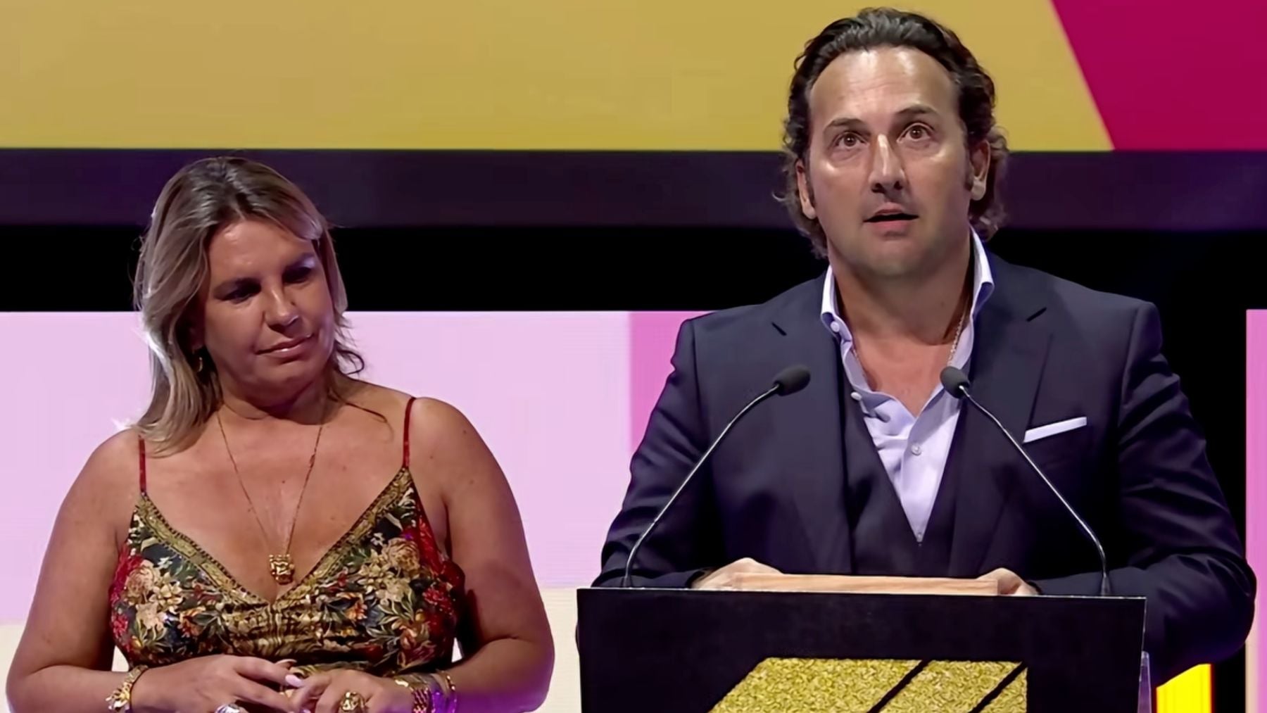 Carmen Porter e Iker Jiménez.