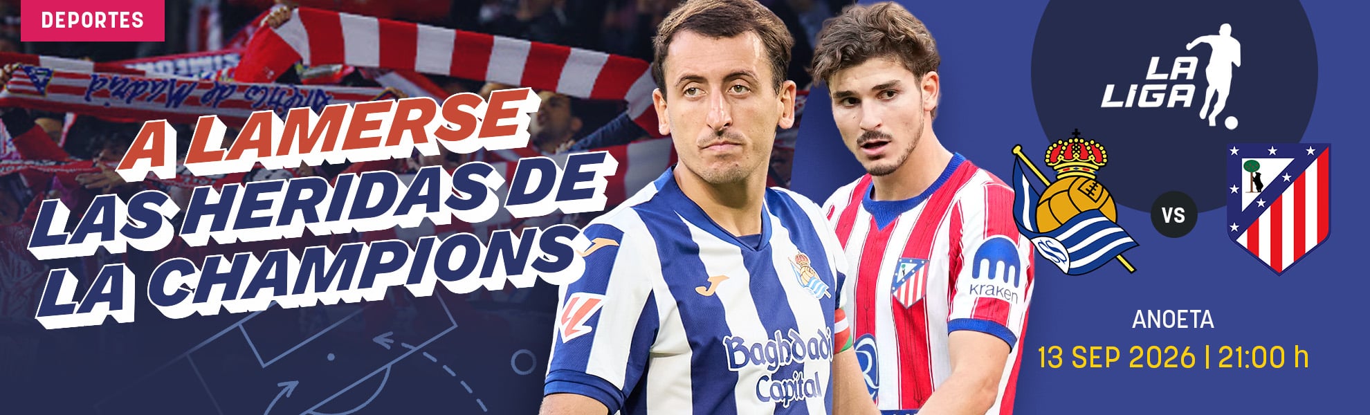 Real Sociedad - Atlético de Madrid: A lamerse las heridas de la Champions
