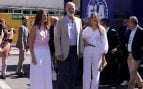 El Rey Felipe VI, la princesa Leonor y la infanta Sofía en la Fórmula 1