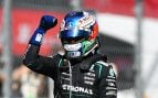 Andrea Kimi Antonelli celebra su victoria en Madring