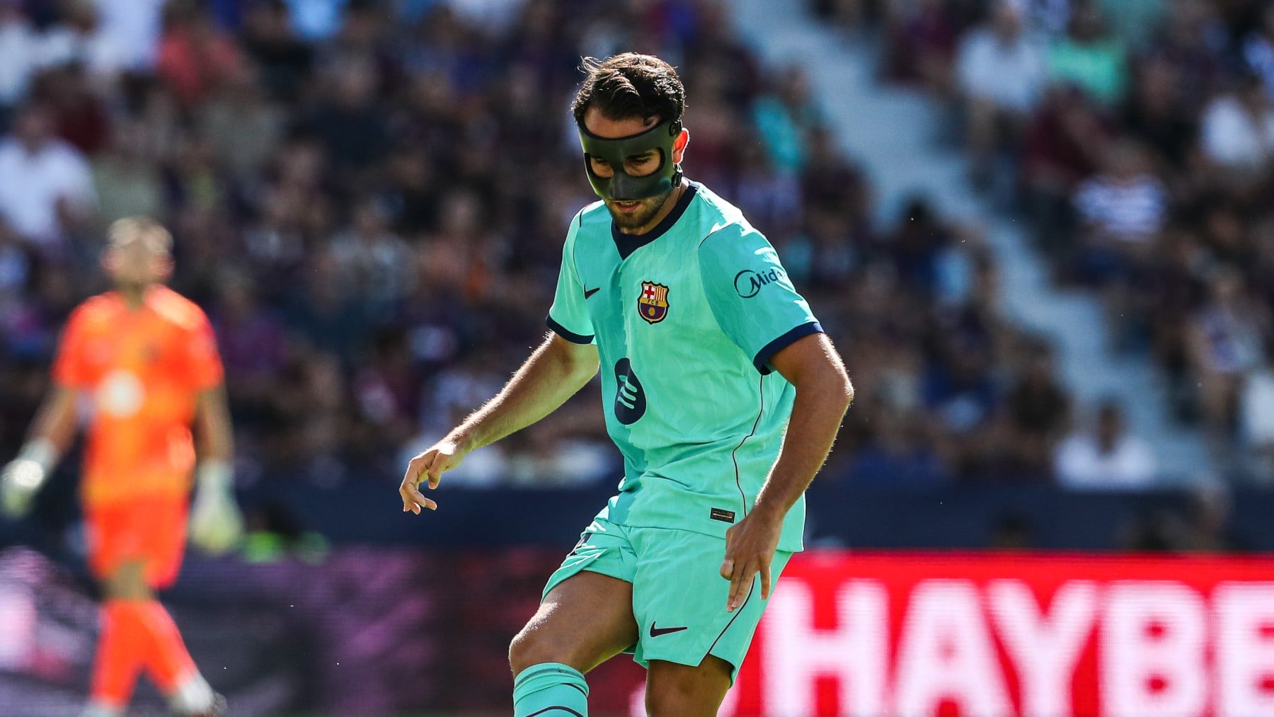 Eric García pone la primera excusa de la temporada en el Barcelona: El césped y el calor no ayudaban mucho