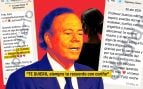 La ‘fisio’ que acusa a Julio Iglesias de agresión sexual le escribía «Te quiero» con corazones tras dejar su trabajo