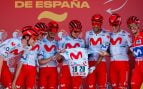 Movistar tiene por fin su día menos pensado: gana una gran vuelta siete años después y tras coquetear con el descenso