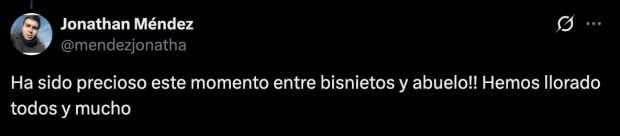 Comentario de un seguidor de la serie. (X)