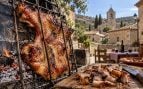 Forro de cerdo asado de Cuenca, Valdecolmenas de Arriba y el cerdo, careta de cerdo.
