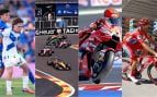 Fútbol, F1, MotoGP y ciclismo