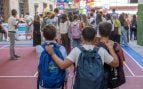 Imagen de unos niños en el colegio.