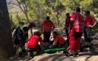 Una joven ciclista resulta herida grave tras precipitarse por un desnivel en la carretera de Formentor