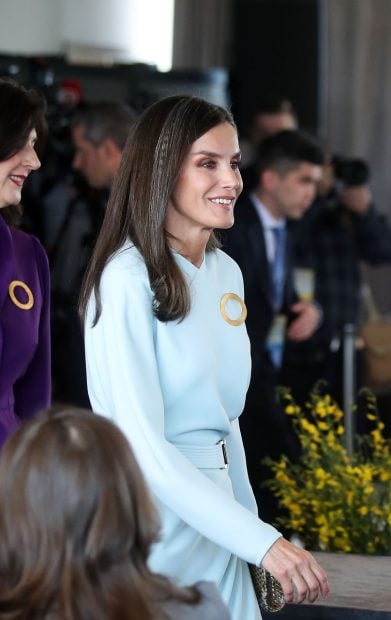 Reina Letizia, Mar&iacute;a Barrag&aacute;n, vestido