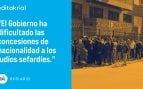 Manga ancha a los «nietos del exilio»; trabas a los judíos sefardíes