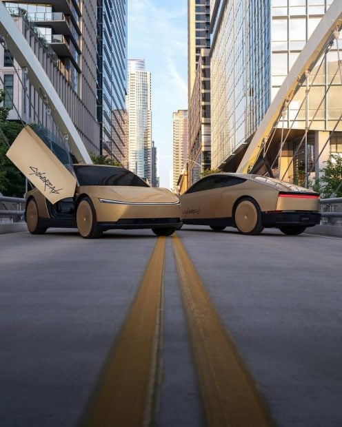 tesla taxi cybercab