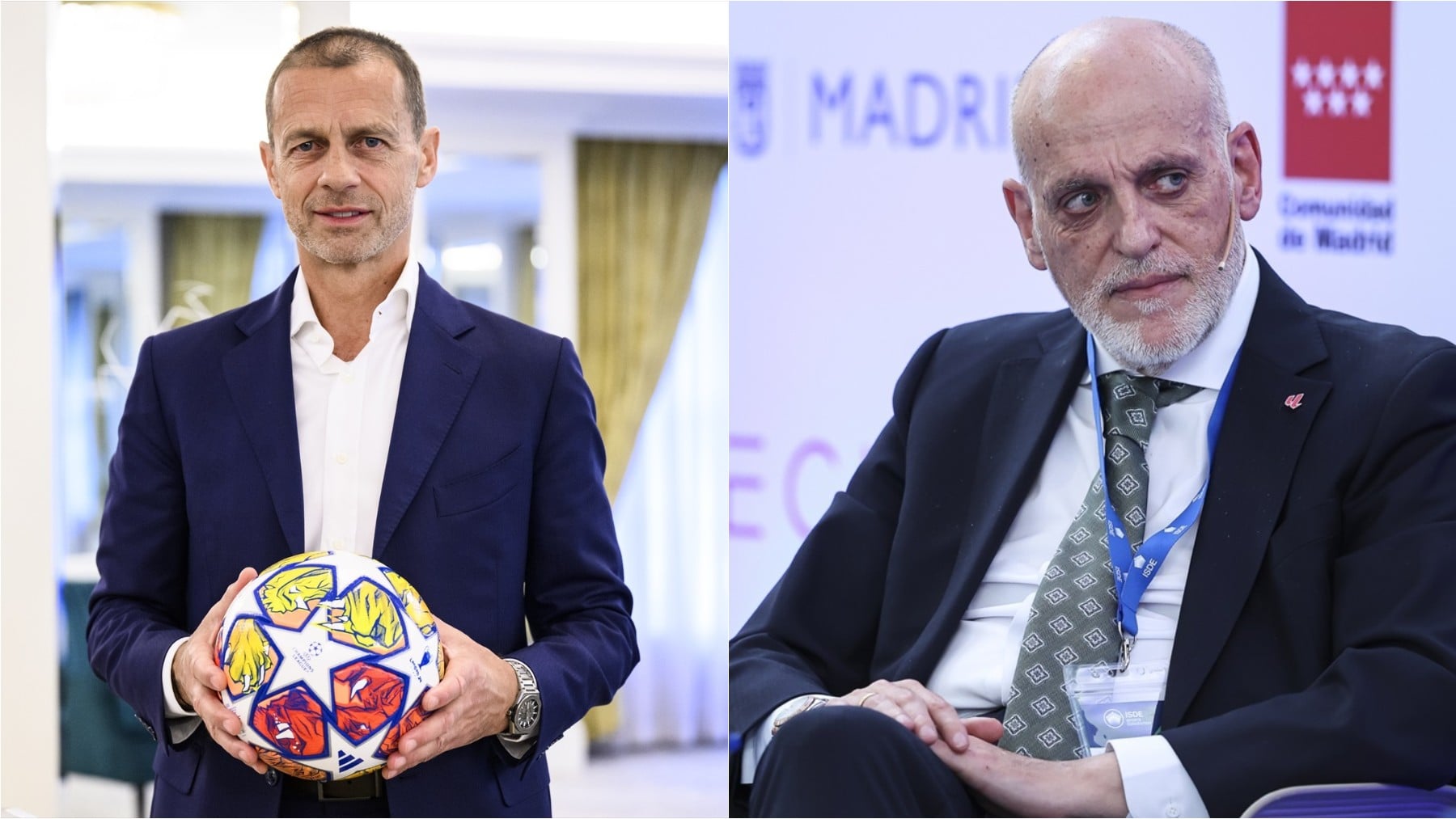 Rejonazo de la UEFA a Tebas por contraprogramar su Liga a los partidos europeos