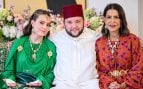 Foto: El sobrino de Mohamed VI, Lalla Meryem y Ahlam Oumha. (Foto: Royal Palace, Morocco)