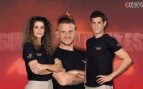 Montaje de imágenes de Lola Ortiz, Arkano y Víctor Janeiro como nominados de 'Supervivientes All Stars' (Imágenes: Mediaset).