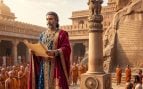 Ashoka el Grande. Imagen generada con IA.