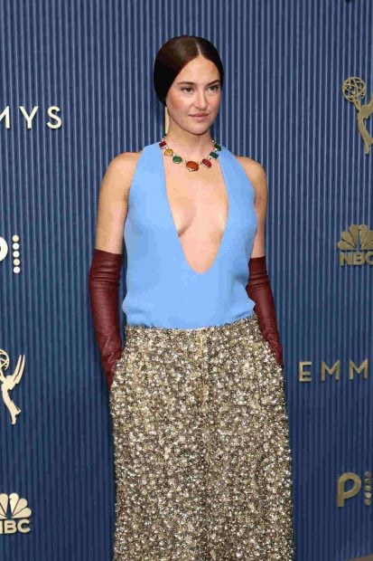 Shailene Woodley en las peores vestidas de los Emmy 2026