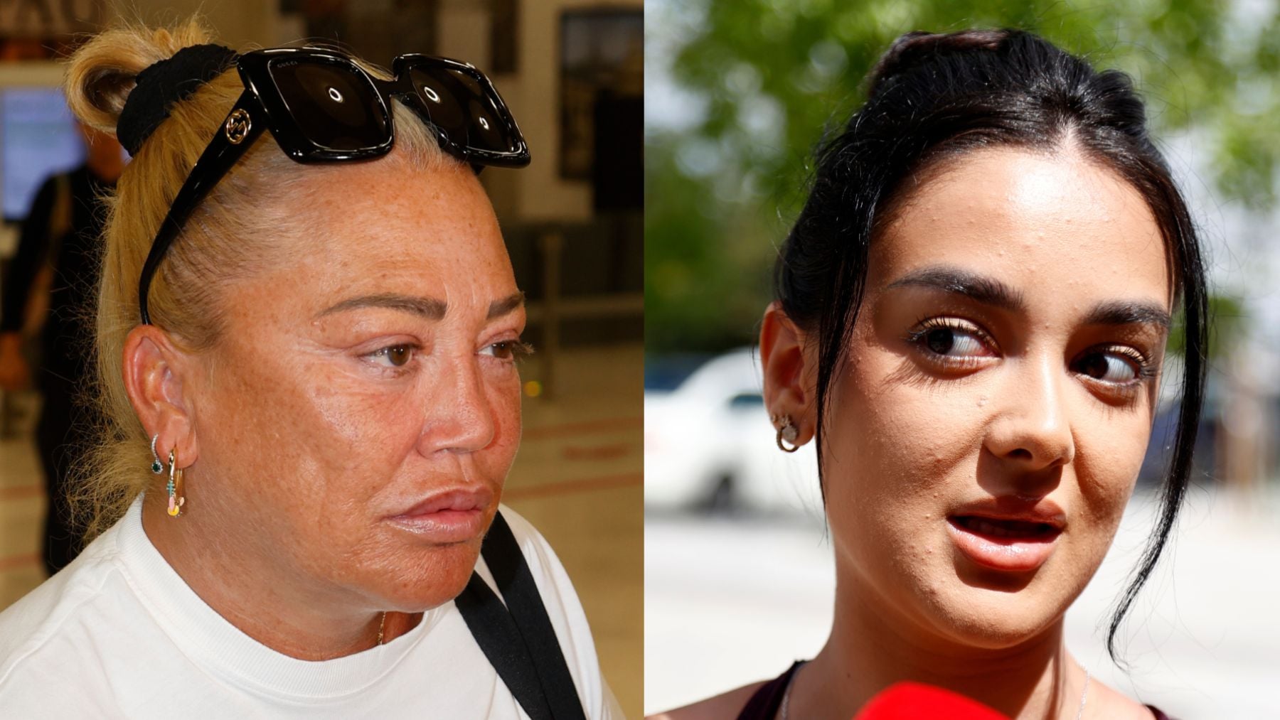 Belén Esteban y Juls Janeiro. (Fotos: Europa Press)
