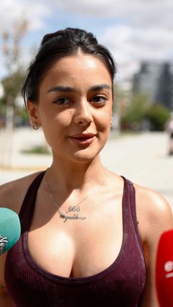 El tatuaje de Juls Janeiro que se va a cambiar de lugar. (Foto: Europa Press)