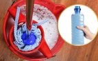 suavizante cubo agua