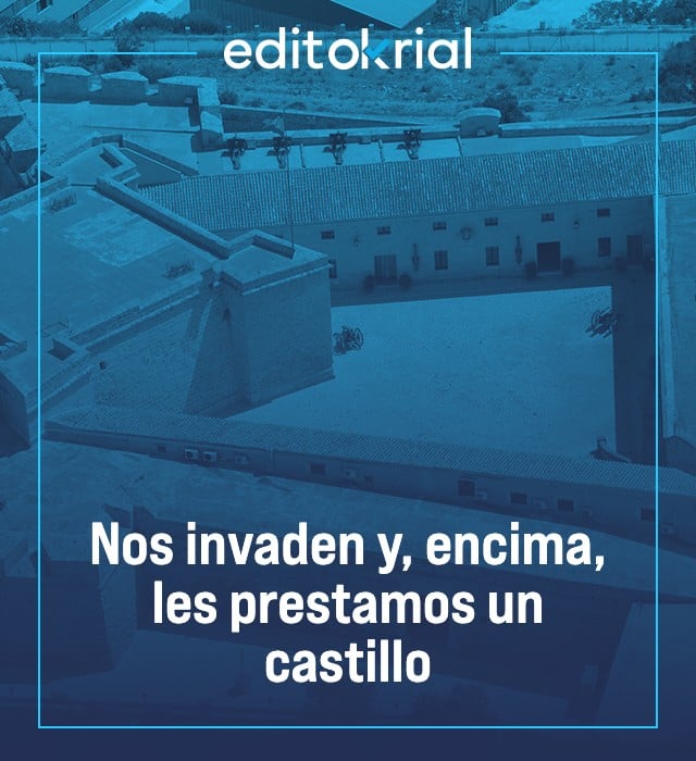 Nos invaden y, encima, les prestamos un castillo
