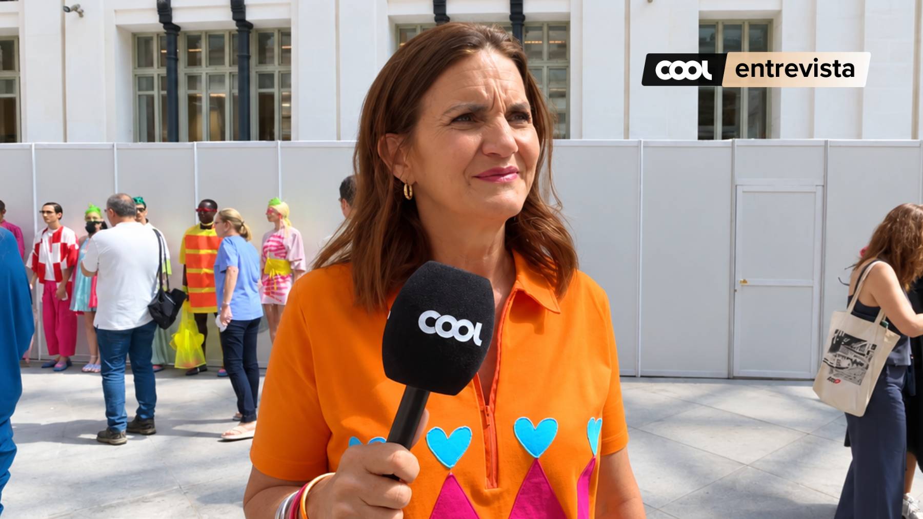 Samantha Vallejo-Nágera en la Fashion Week de Madrid: A mí me gusta disfrazarme cada día de una cosa