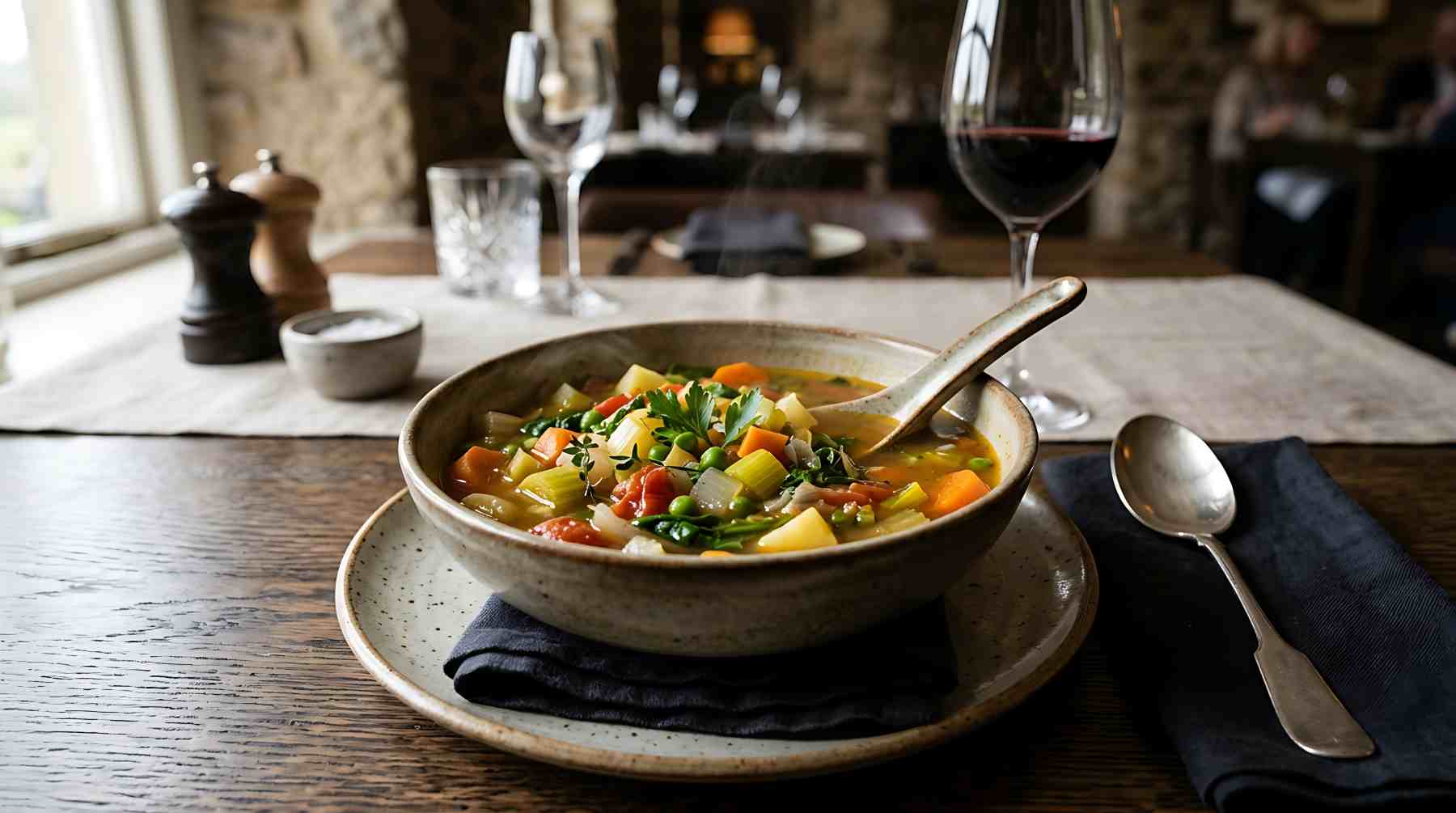 Sopa de verduras Thermomix.