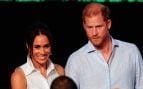 Los duques de Sussex, el príncipe Enrique (Harry) y Meghan Markle, durante su visita a Cali (Colombia). (Foto: EFE)