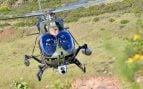 Helicóptero militar Airbus H145M equipado con sistema de armas HForce