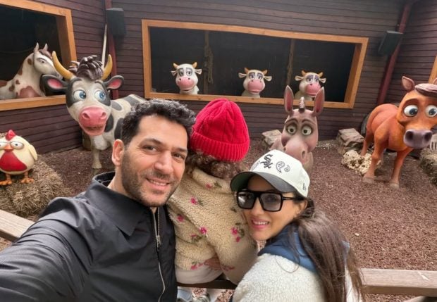 Murat Yildirim y su mujer en Instagram.