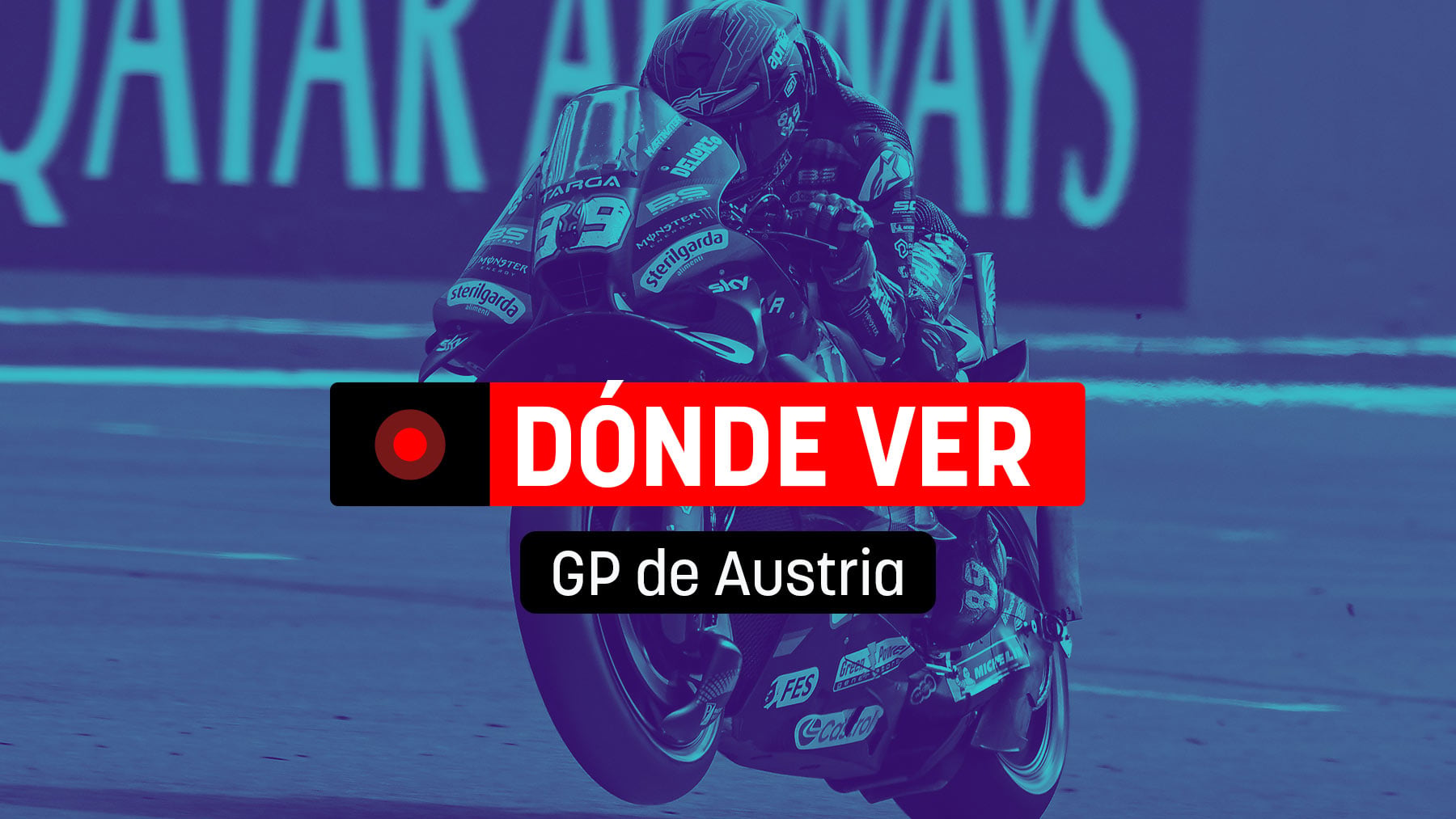 Horarios del GP de Austria: cuándo es y cómo ver todas las pruebas por TV en directo y en vivo online del Mundial de MotoGP 2026