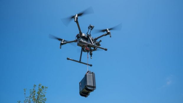 Dron de carga