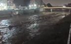 Valencia en máxima alerta por fuertes lluvias: calles totalmente inundadas y el barranco del Poyo, en peligro de desborde
