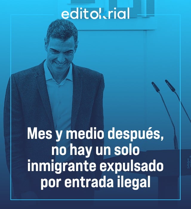 Mes y medio después, no hay un solo inmigrante expulsado por entrada ilegal