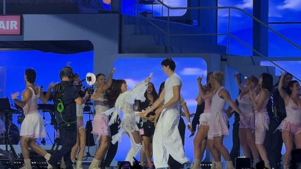 Plex en el cuarto concierto de Aitana en Madrid. (Foto: Europa Press)