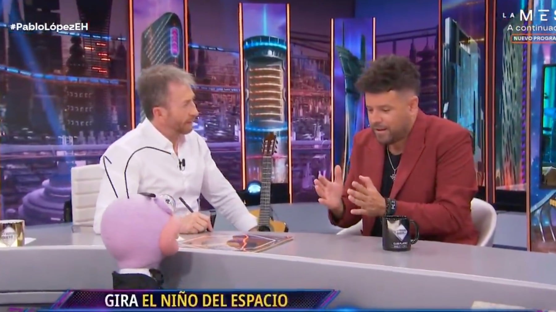 Pablo Motos y Pablo López en ‘El Hormiguero’ (Atresmedia).
