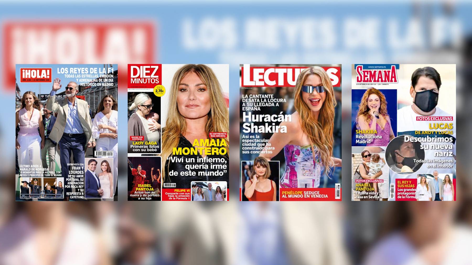 Portadas de revistas. (Foto: RRSS)