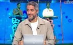 Montaje de imágenes de Roberto Leal junto a dos concursantes de Pasapalabra (Atresmedia).