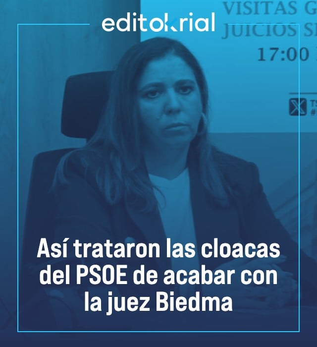 Así trataron las cloacas del PSOE de acabar con la juez Biedma