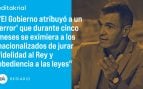 No importaba que no juraran fidelidad al Rey, sino que fueran fieles a Sánchez