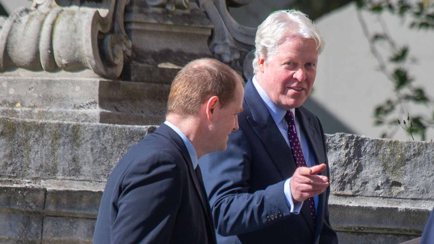 Charles Spencer en Paul’s Cathedral. (Foto: Europa Press)