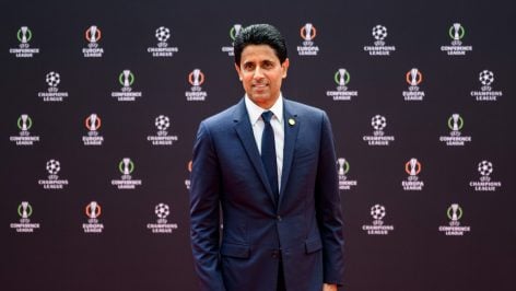 Nasser Al-Khelaifi, presidente del PSG. (Getty)