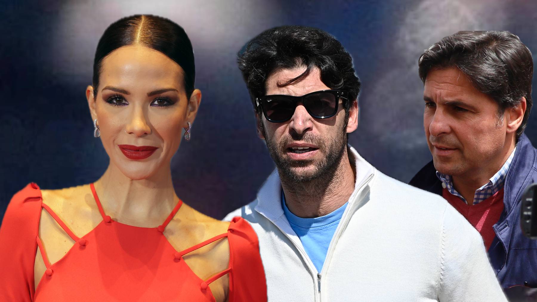 Tamara Gorro, Cayetano Rivera y Francisco Rivera. (Foto: Europa Press)